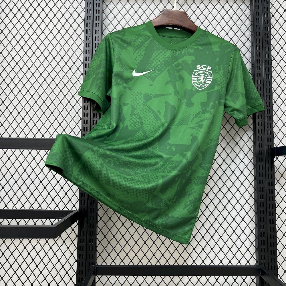 Camisola pré jogo verde 2025/26