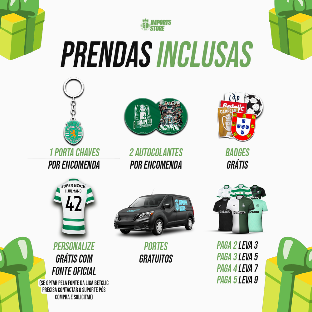 Camisola concept branca e dourada 2025/26 - EXCLUSIVA
