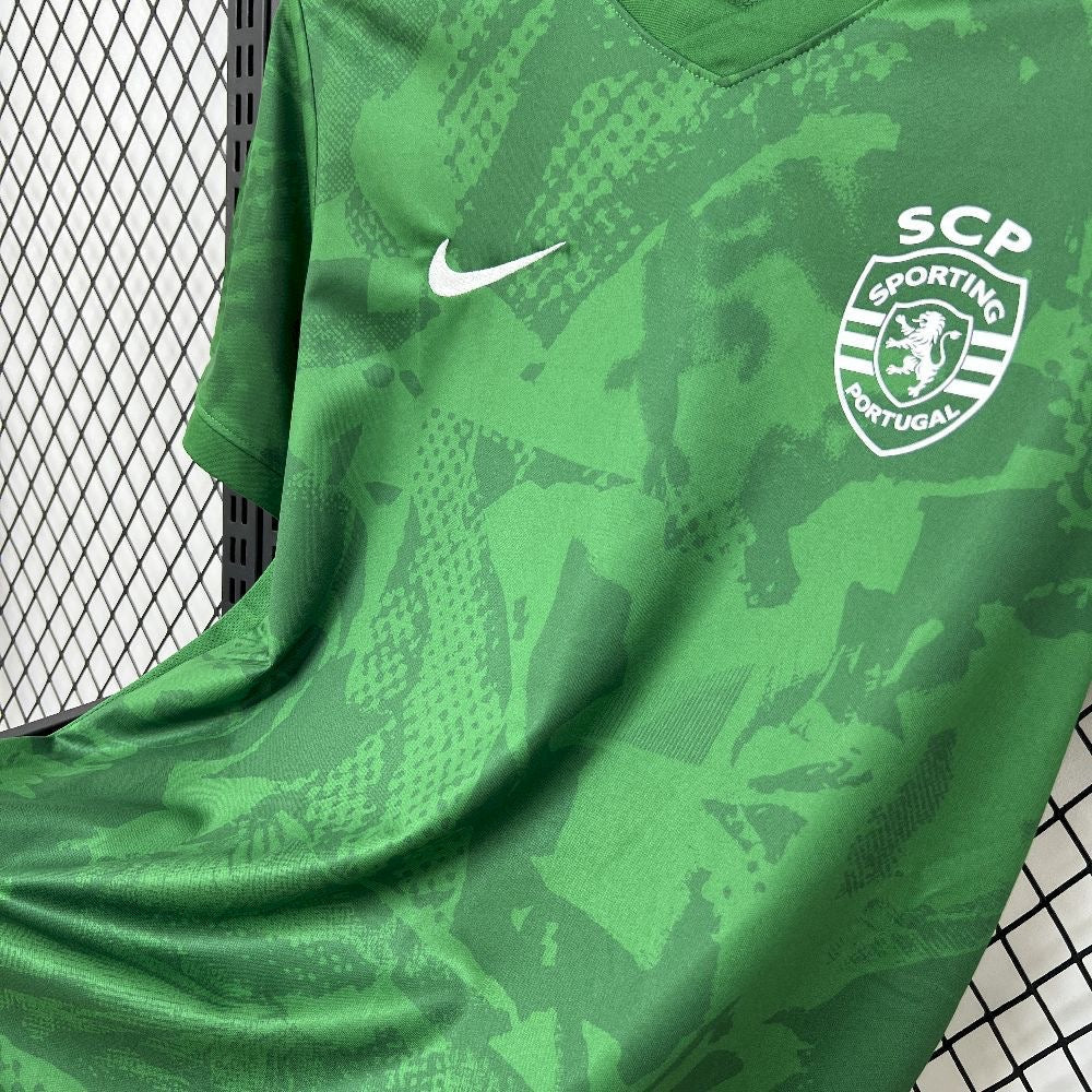 Camisola pré jogo verde 2025/26