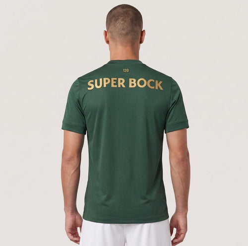 Camisola comemorativa 120 anos verde 2026/27