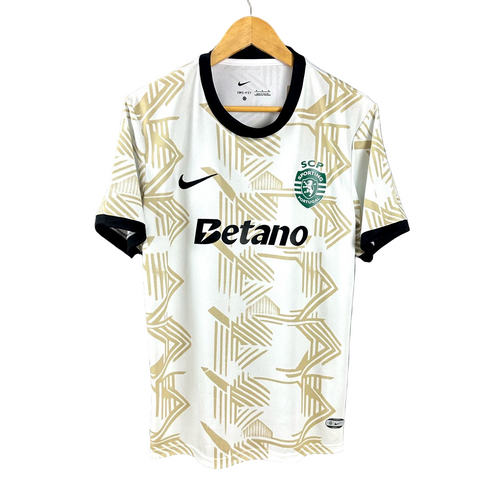 Camisola concept branca/dourada 2025/26 - EXCLUSIVA